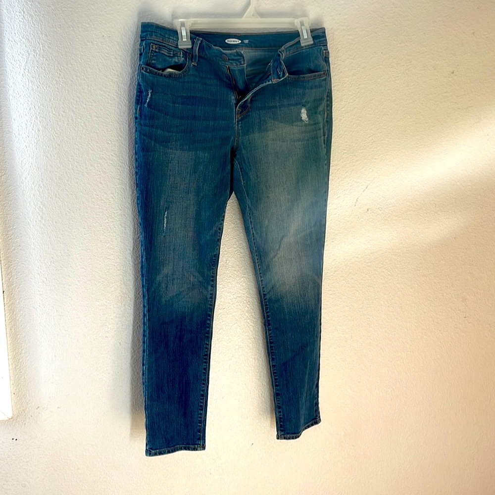Old navy womens curvy skinny jeans 8 short